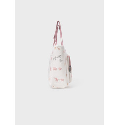 Bolso pequeño estampado maternidad bebé Orquidea-Mayoral