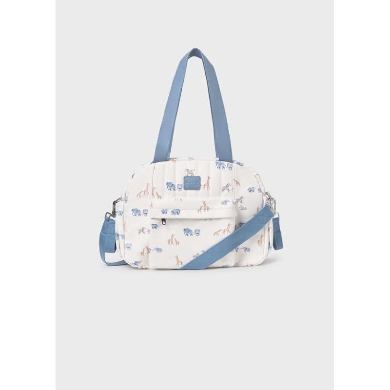Bolso mediano maternidad estampado bebé Blue Bell-Mayoral Bolso mediano maternidad estampado bebé Blue Bell-Mayoral