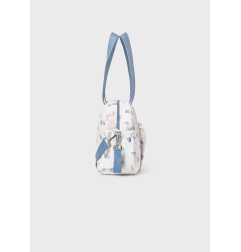 Bolso mediano maternidad estampado bebé Blue Bell-Mayoral