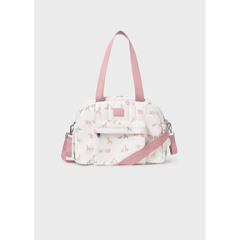 Bolso mediano maternidad estampado bebé Orquidea-Mayoral Bolso mediano maternidad estampado bebé Orquidea-Mayoral