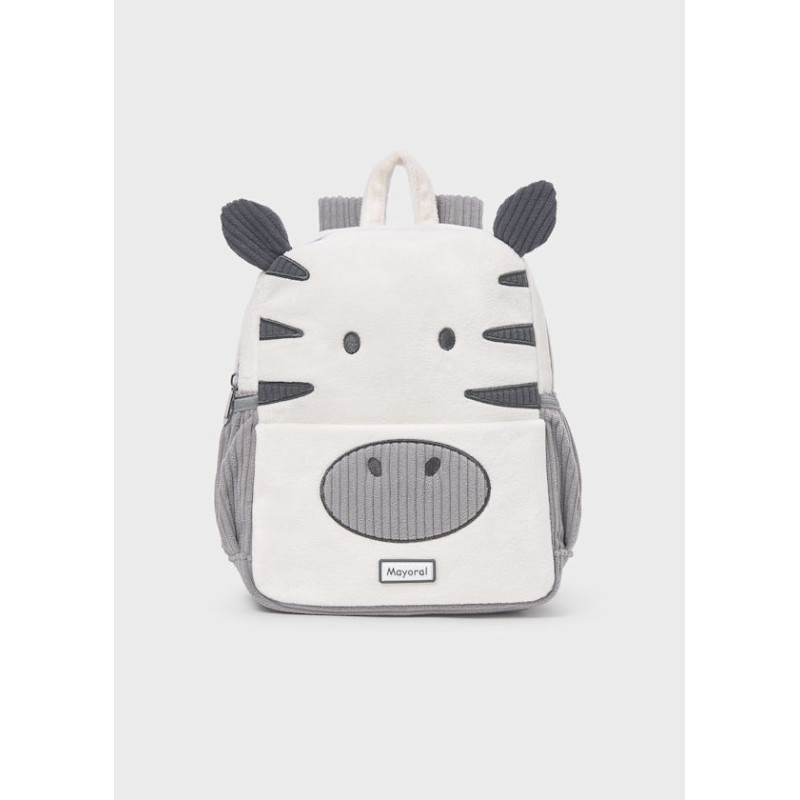Mochila bebé estampado cebra-Mayoral