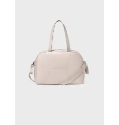 Bolso maternidad acolchado bebé beige-Mayoral