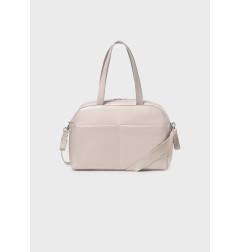 Bolso maternidad acolchado bebé beige-Mayoral
