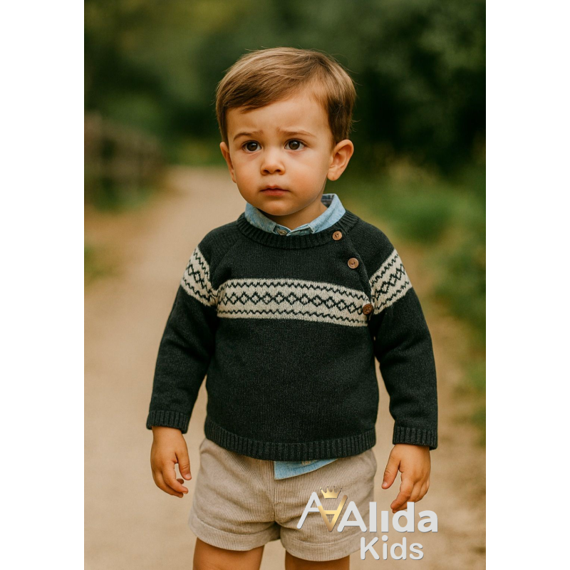 Conjunto Niño 3 Piezas Colección Donatella-Valentina