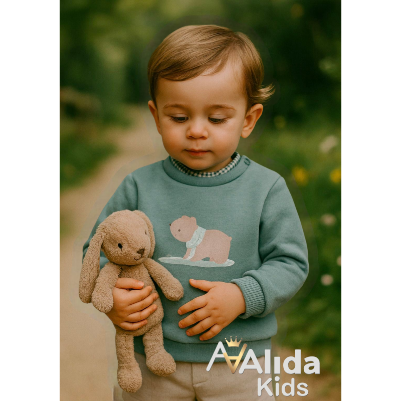 Conjunto Niño 3 Piezas Colección Donatella-Valentina