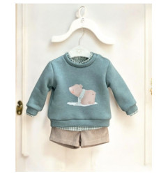 Conjunto Niño 3 Piezas Colección Donatella-Valentina