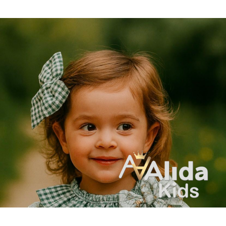 Lazo Donatella Vichy pelo con horquilla-Valentina