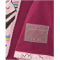 Cazadora impermeable con capucha para niña en rosa con estampado de unicornios-Tuc Tuc