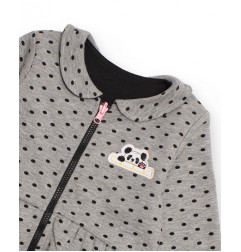 Conjunto de cuatro piezas para recién nacido con diseño de panda en algodón suave-Tuc Tuc