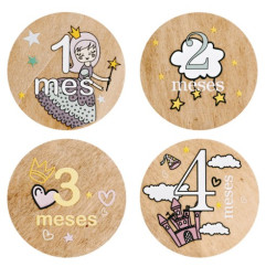 Cumple Mes Personalizado - Princesa