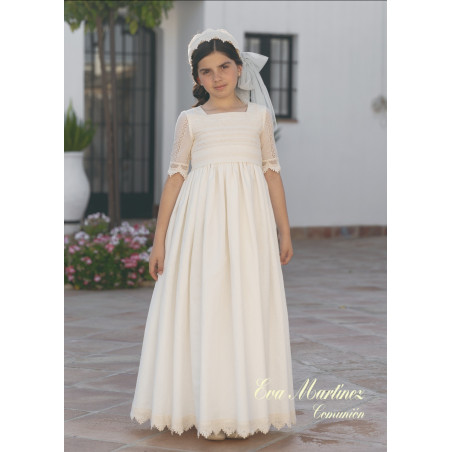 Vestido Comunión LUNA-Eva Martínez