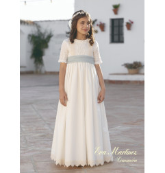 Vestido Comunión LEYRE- Eva Martínez