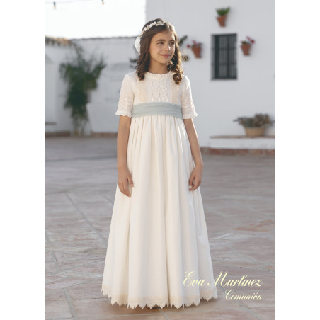 Vestido Comunión LEYRE- Eva Martínez