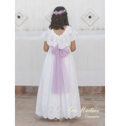 Vestido Comunión LILA- Eva Martinez