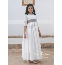 Vestido Comunión LAUREL- Eva Martínez