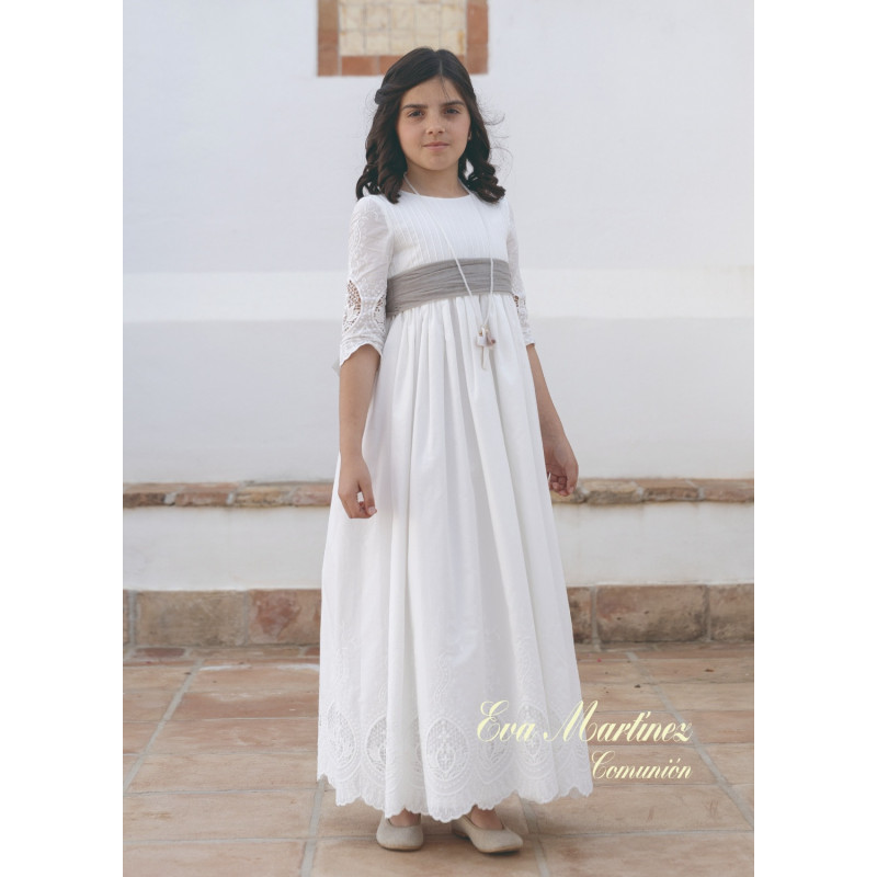 Vestido Comunión LAUREL- Eva Martínez
