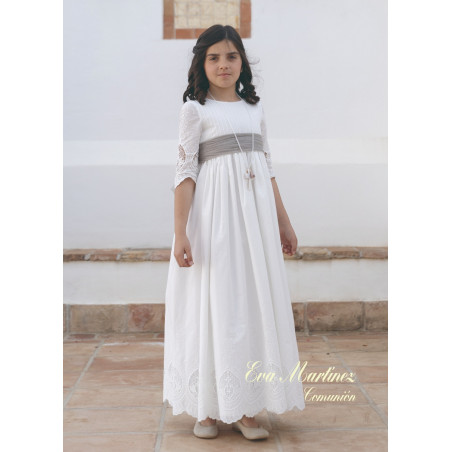 Vestido Comunión LAUREL- Eva Martínez