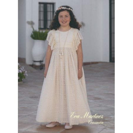 Vestido de Comunión LIZABETA-Eva Martínez