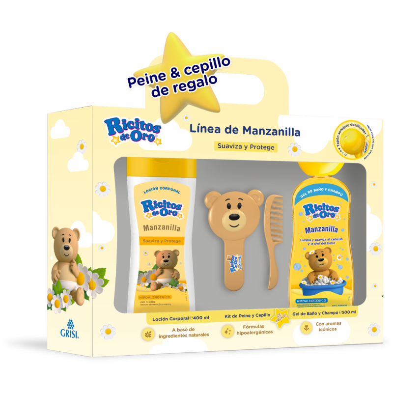 Pack Manzanilla-Ricitos de Oro