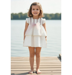 Vestido Bebé con Braguita "Familia Trieste"-Del Sur