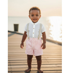 Conjunto Bebe con Tirantas "Familia Verona"-Del el