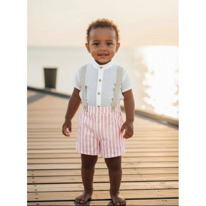 Conjunto Bebe con Tirantas "Familia Verona"-Del el