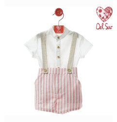Conjunto Bebe con Tirantas "Familia Verona"-Del el