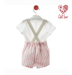 Conjunto Bebe con Tirantas "Familia Verona"-Del el