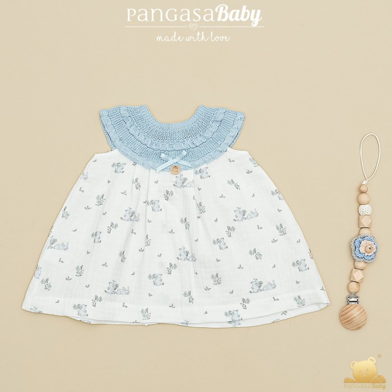 Vestido Conejos Moceta con Braguita-Pangasa