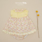Vestido con braguita Punto y Telas Flores-Pangasa