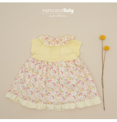 Vestido con braguita Punto y Telas Flores-Pangasa