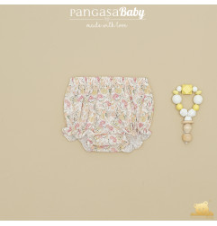 Vestido con braguita Punto y Telas Flores-Pangasa