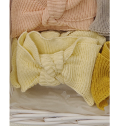 Diadema Elástica Amarillo-Pangasa Baby