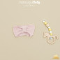 Diadema Elástica Rosa Empolvado-Pangasa Baby