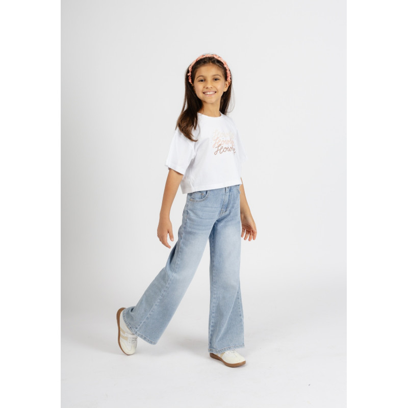 Pantalon Vaquero Niña-Ativo