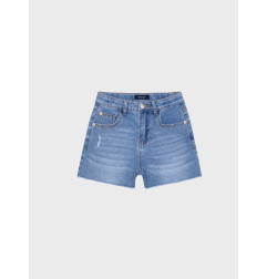 Pantalon Corto Vaquero Niña-Ativo