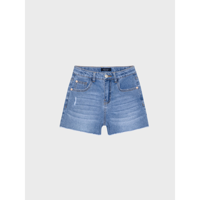 Pantalon Corto Vaquero Niña-Ativo