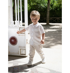 Camisa Manga Corta Bebé Niño-Ativo