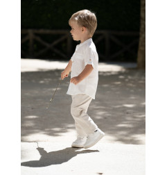 Camisa Manga Corta Bebé Niño-Ativo