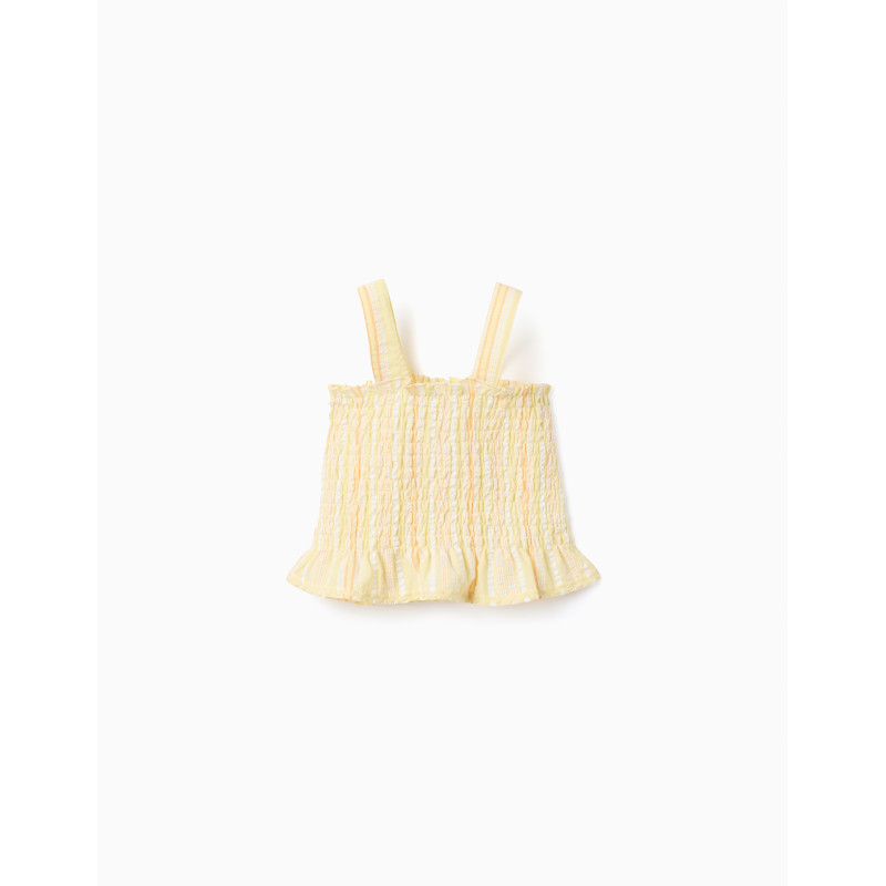 Top Light Yellow-Zippy