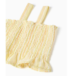 Top Light Yellow-Zippy