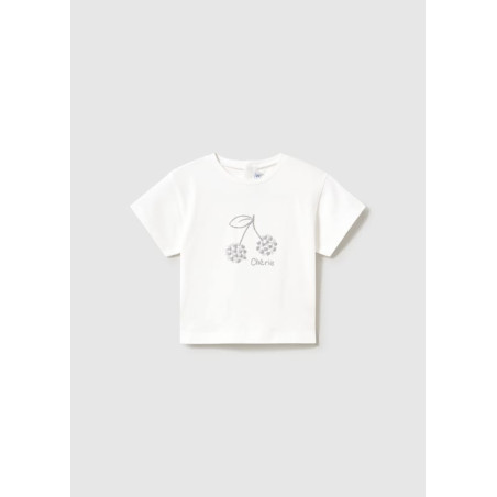 Camiseta cereza básica bebé-Mayoral