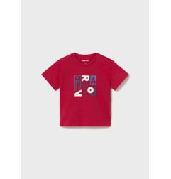 Camiseta básica letras bebé-Mayoral