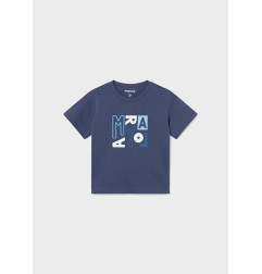Camiseta básica letras bebé-Mayoral
