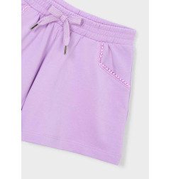 Pantalón corto de chándal básico niña-Mayoral