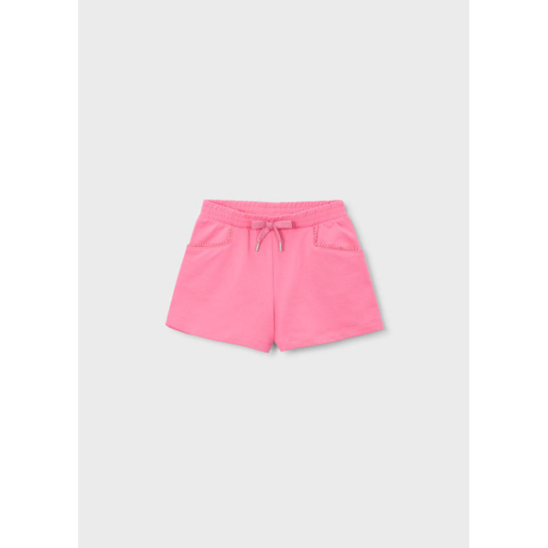 Pantalón corto de chándal básico niña-Mayoral