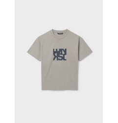Camiseta letras básica chico-Mayoral