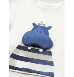 Camiseta aplique bebé-Mayoral