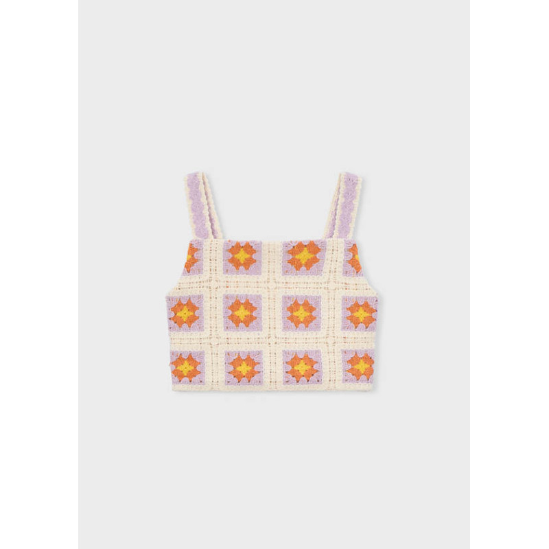 Top crochet niña-Mayoral