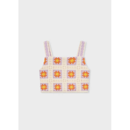 Top crochet niña-Mayoral